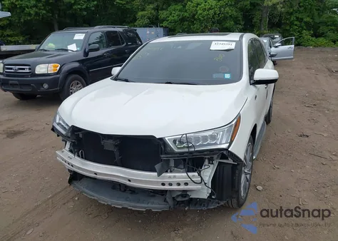 2018 Acura Mdx Technology Package Acurawatch Plus Pkg from USA, damaged, VIN 5J8YD4H54JL026858